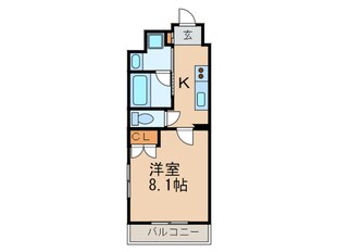 シティライフ本山北の物件間取画像